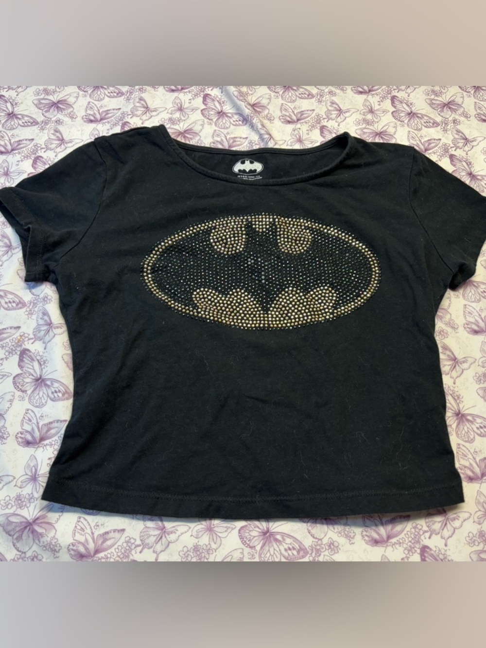 🍄Batman Crop Top
